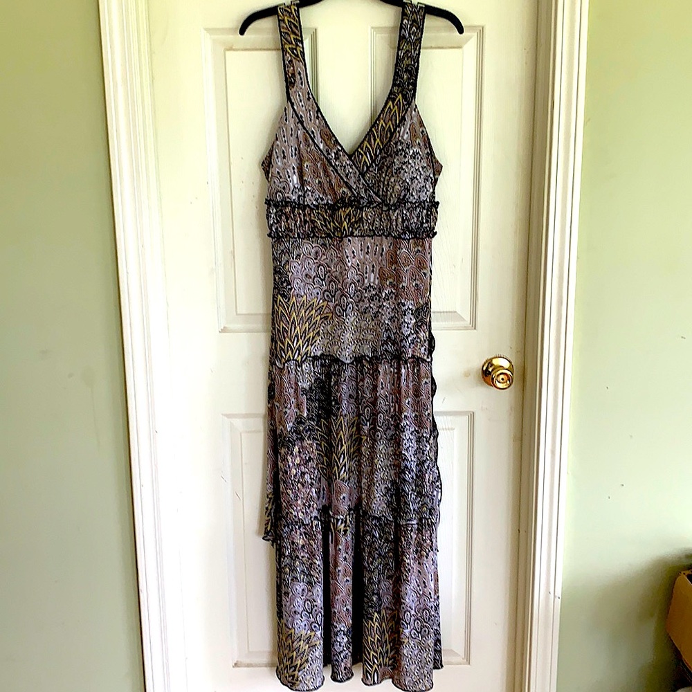 Spaghetti strap maxi dress